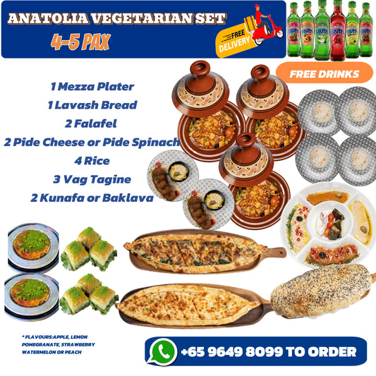 best vegetarian meal set