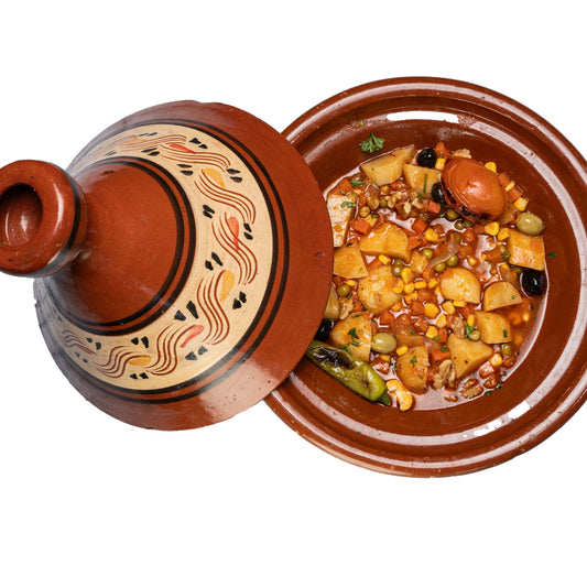 Vegetarian Tagine with slow-cooked vegetables in aromatic spices, served at Anatolia Turkish Restaurant Singapore