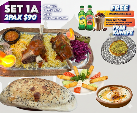 Ramadan Iftar Set 1A – 2 Pax Mixed Mandi