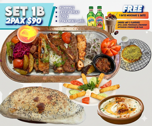 Ramadan Iftar Set 1B – 2 Pax Mixed Grill
