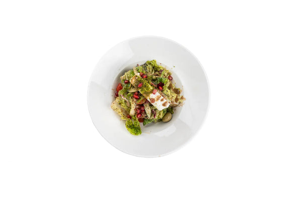 Choban shepherd salad with fresh greens and pomegranate at Anatolia Restaurant Singapore