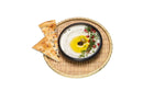 Garlic labneh served with Turkish bread at Anatolia Restaurant Singapore