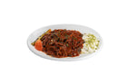 Lamb iskender kebab with tomato sauce and yoghurt at Anatolia Restaurant Singapore