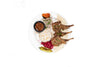 Grilled Turkish lamb chop plate with vegetables at Anatolia Restaurant Singapore