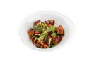 Anatolia special salad with grilled salmon and fresh greens at Anatolia Restaurant Singapore
