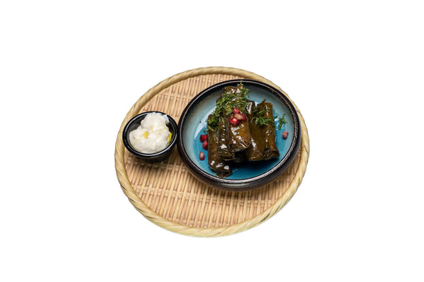 Turkish stuffed grape leaves served at Anatolia Restaurant Singapore