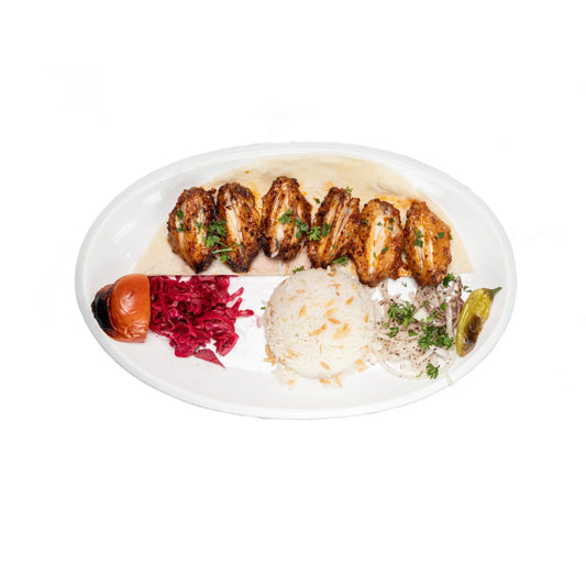 Chicken Wing Platter Anatolia Turkish Restaurant