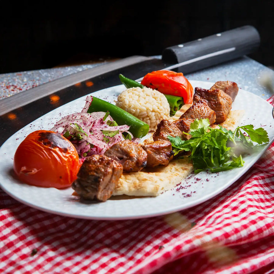 Mixed grill platter from Anatolia, a halal Turkish restaurant in Singapore