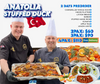 Anatolia stuffed duck Ramadan set with mandi rice, mezza platter and desserts Singapore.
